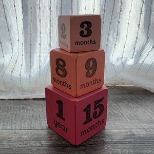 Nordstrom Baby Age Blocks - Tree by Kerri Lee